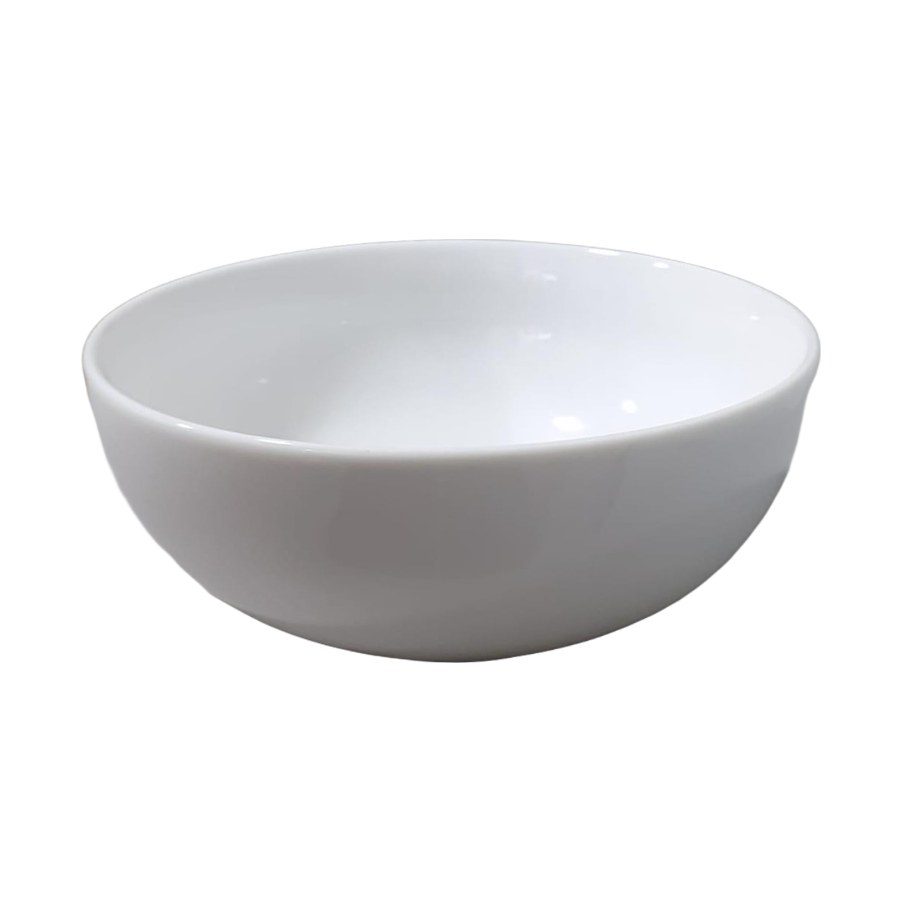 Dankotuwa white porcelain serving bowl
