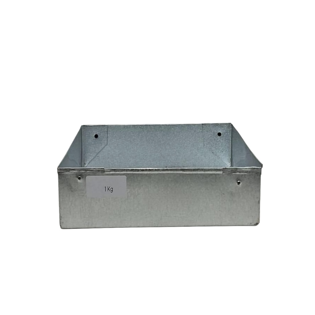 SQ. CAKE TRAY 1KG (LENGTH:19.9CM,WIDTH:19.6CM,DEPTH:6.7CM)
