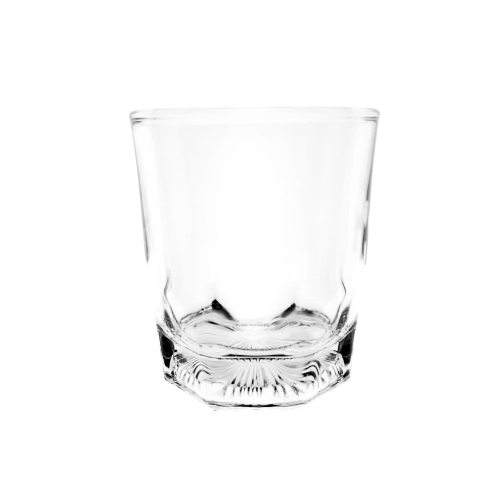 (LG 15) ROCK WHISKY rock TUMBLER 260ml,(HEIGHT:8.7CM, DIAMETER:7.5CM) LG101509 (THAILAND)