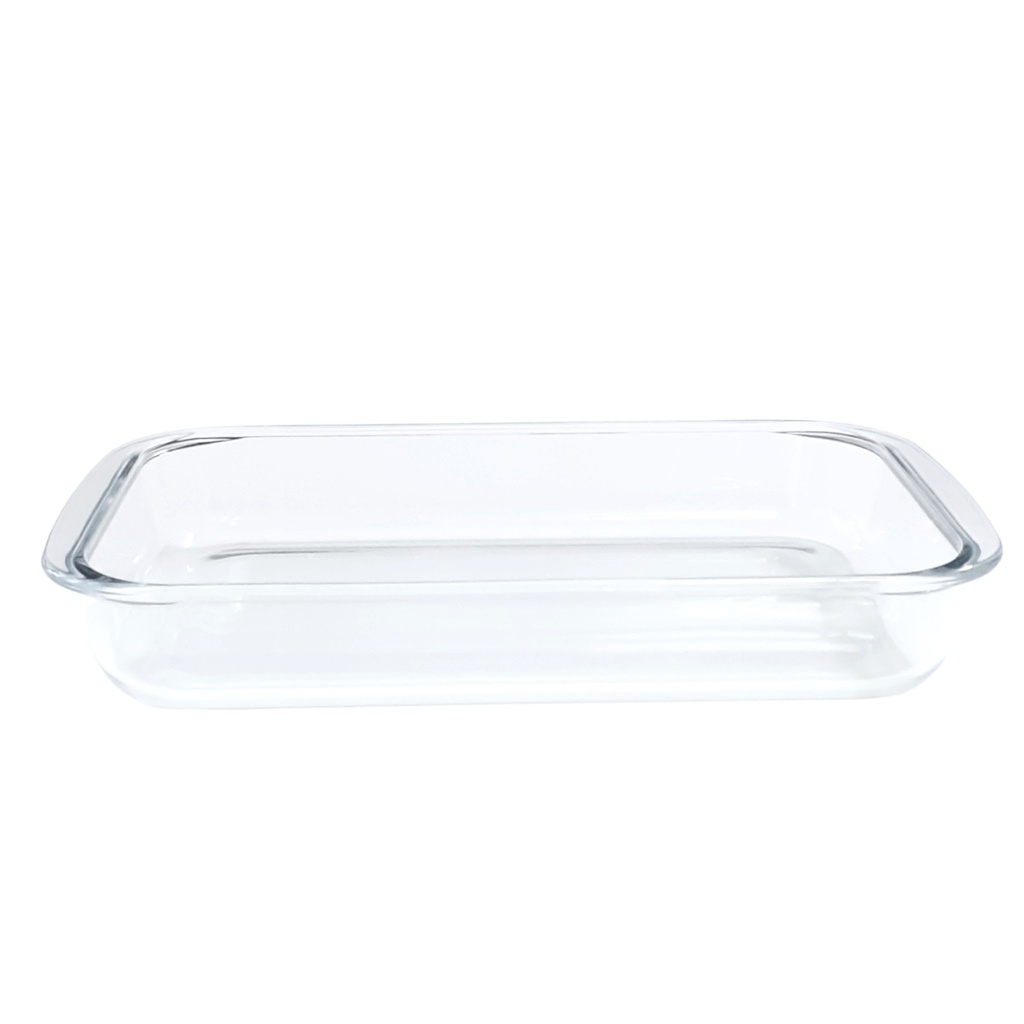GLASS RECT DISH 1.5LT (8078-4) MW51(HEIGHT:5CM, LENGTH:26.5CM, 542 WIDTH:17CM) 2977-2 / 3556-2 / 29-3