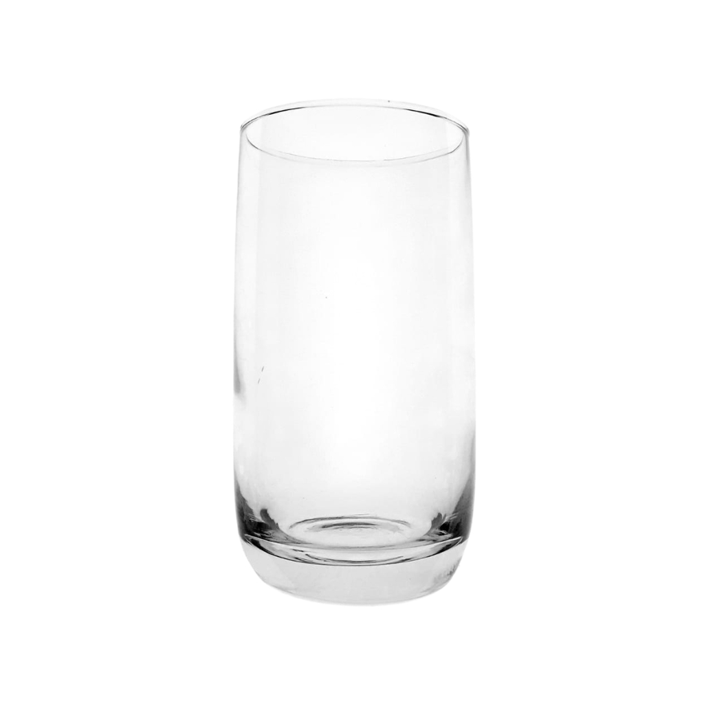 (PM021B) GLASS TUMBLER 350ML MARVELOUS (HEIGHT 12CM, MOUTH DIAMETER 6CM) 