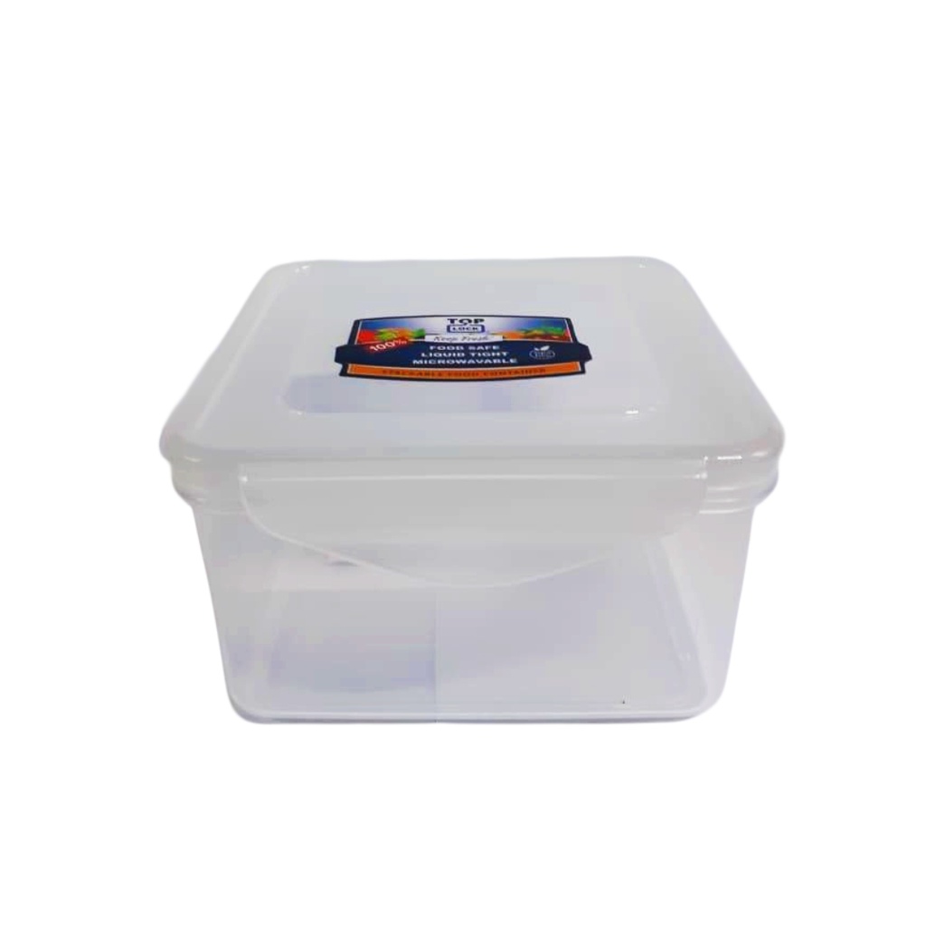 (SQ1201) TRANS. SQUARE BOX 1200ML 