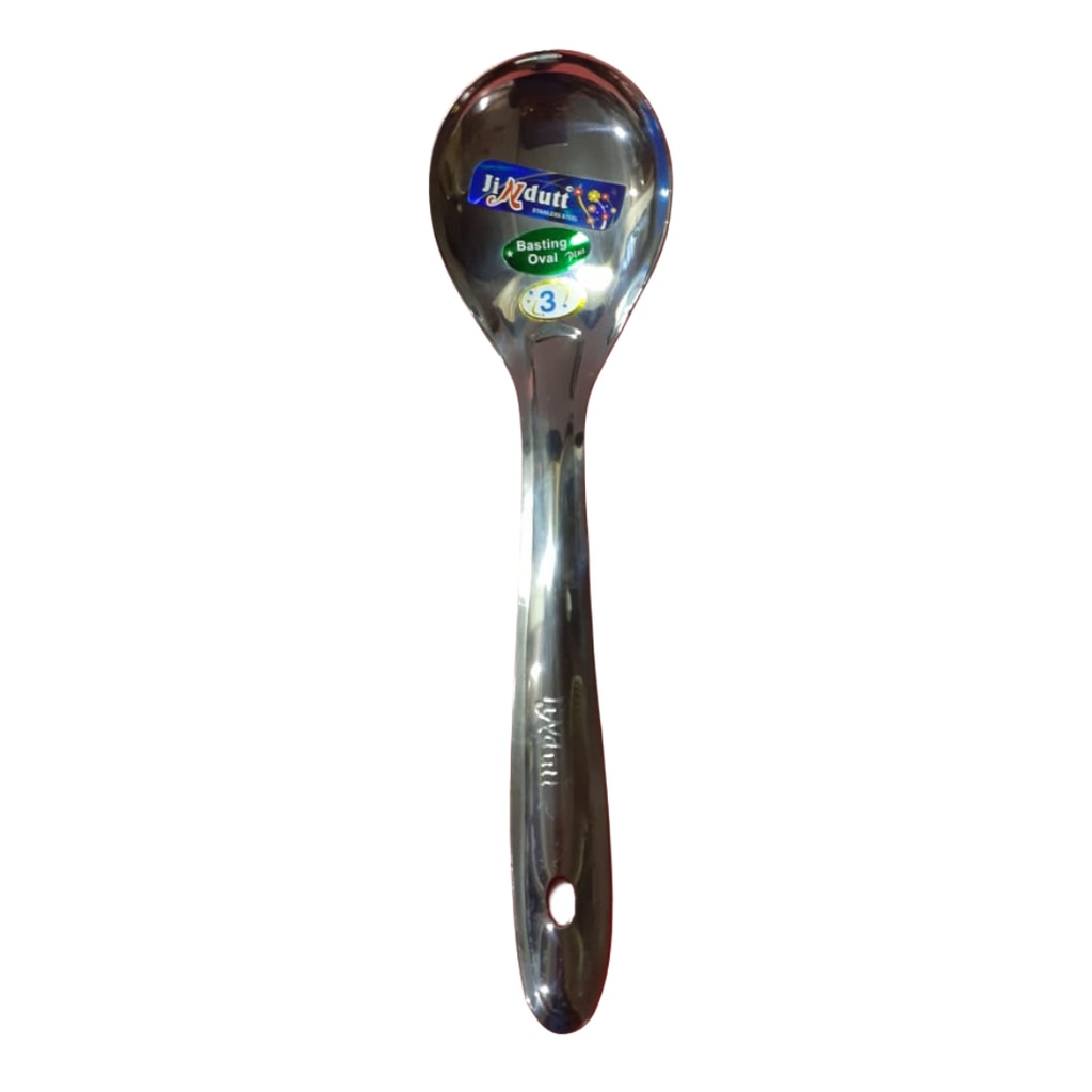 BASTING OVAL SPOON NO3
(LENGTH 25 CM)