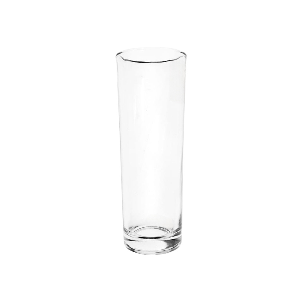 LONG DRINK GLASS 60164 (2) 350 (LENGTH 16CM, DIAMETER 6CM)