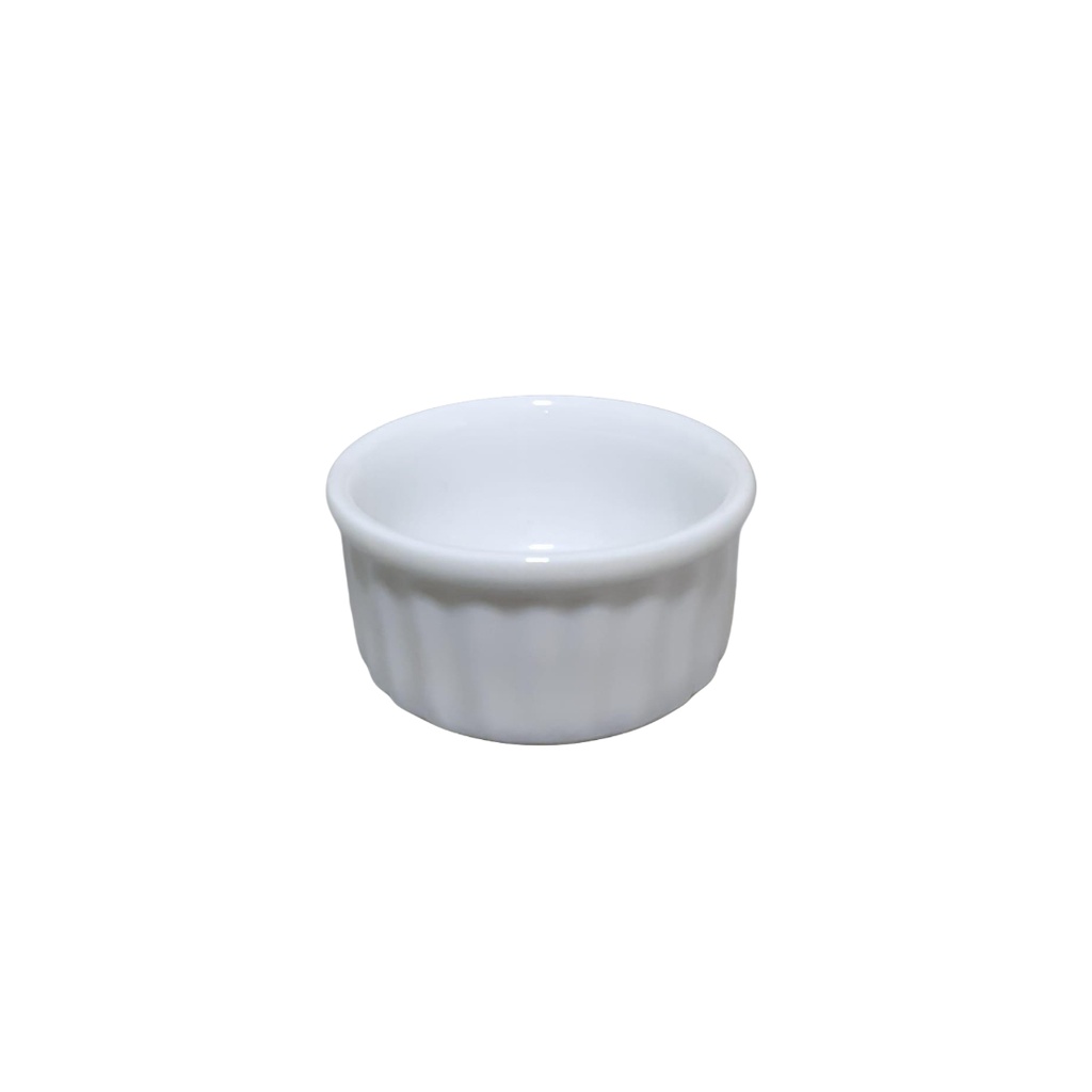 4255 DANKOTUWA WHITE RAMKIN DISH (DIAMETER 6CM, HEIGHT 3CM) 