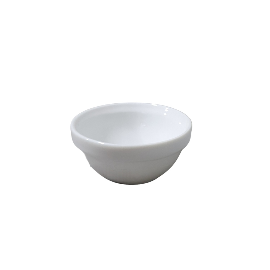 3055 DANKOTUWA WHITE FLAIR DISH 