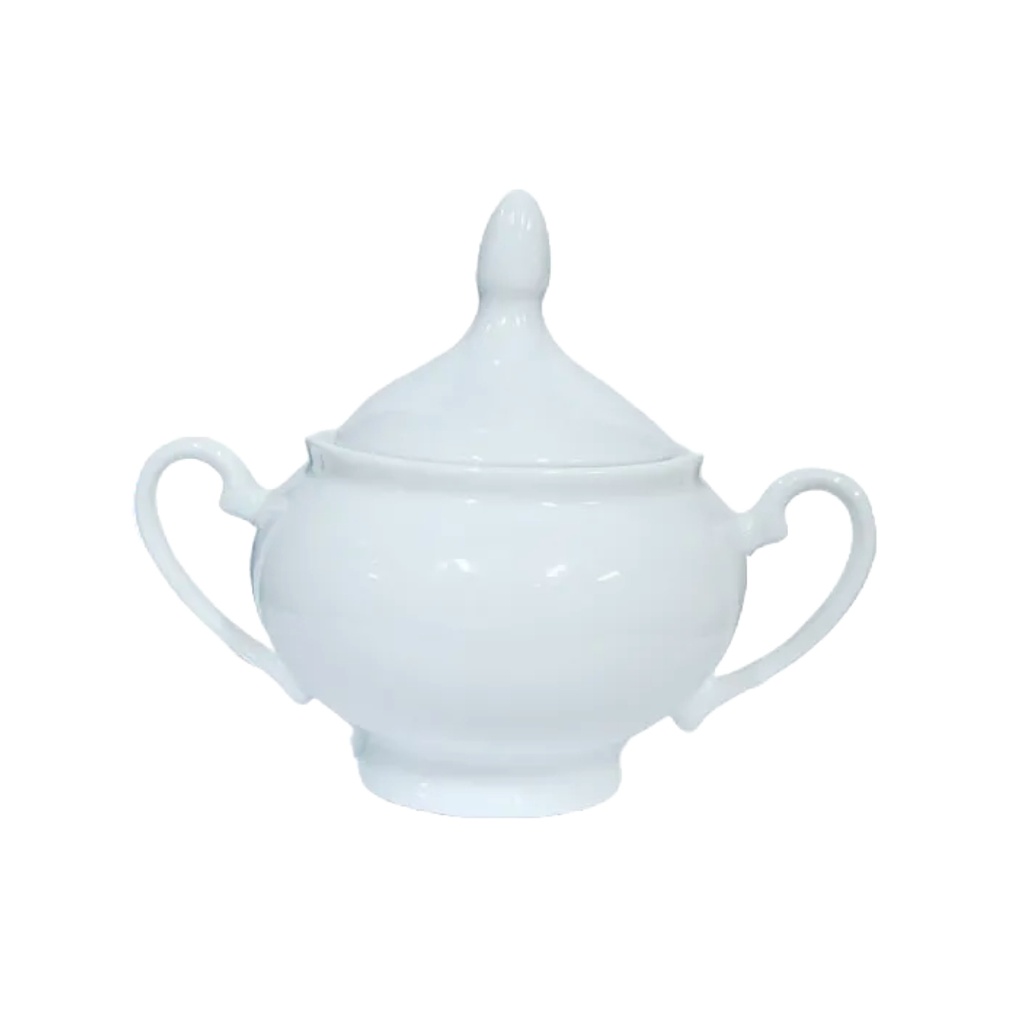 RLF 1-00908A0 PORCELAIN WHITE SUGAR BOWL 