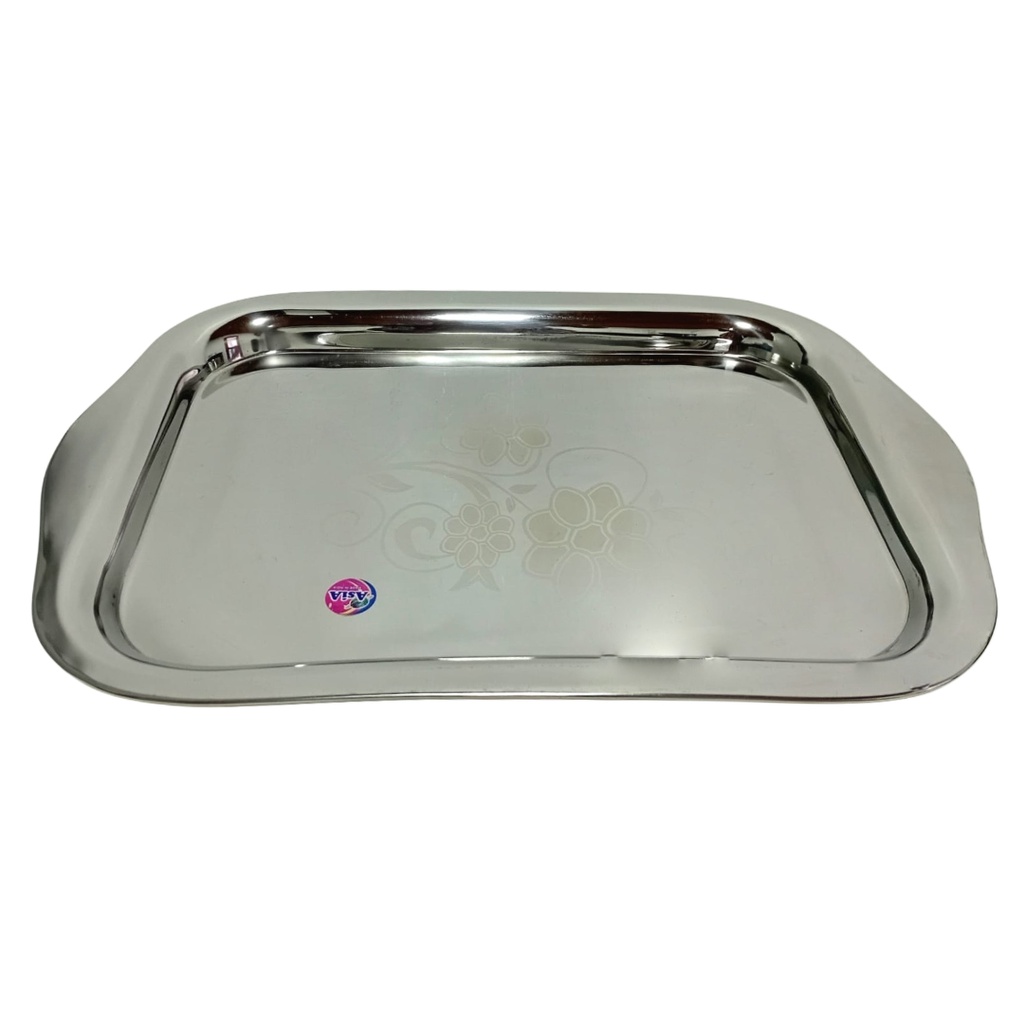 S/S TRAY 916 NO 4 (LENGTH 49CM WIDTH 33CM)