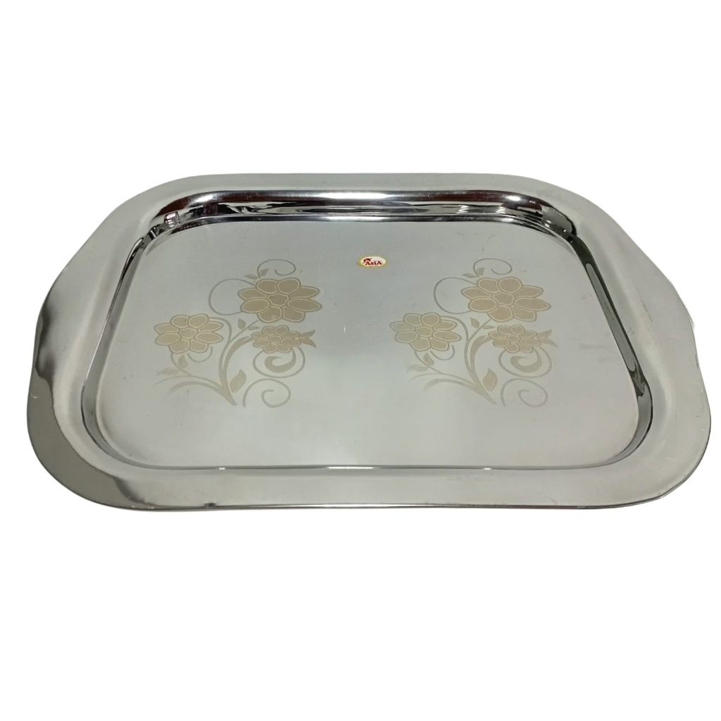 S/S TRAY 916 NO 5 (LENGTH 52CM WIDTH 36.5CM)