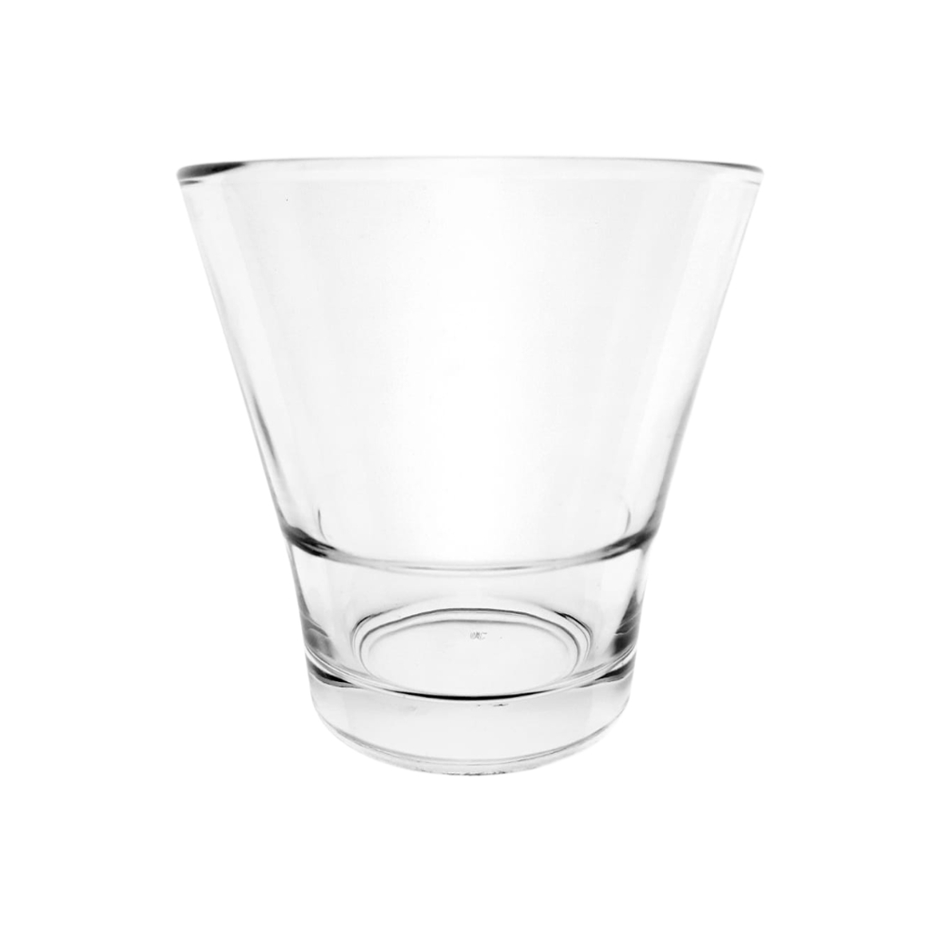 (YJA-1509)WHISKY rock GLASS TUMBLER 300ML 4444-2 (HEIGHT 10CM, MOUTH DIAMETER 9.8CM)