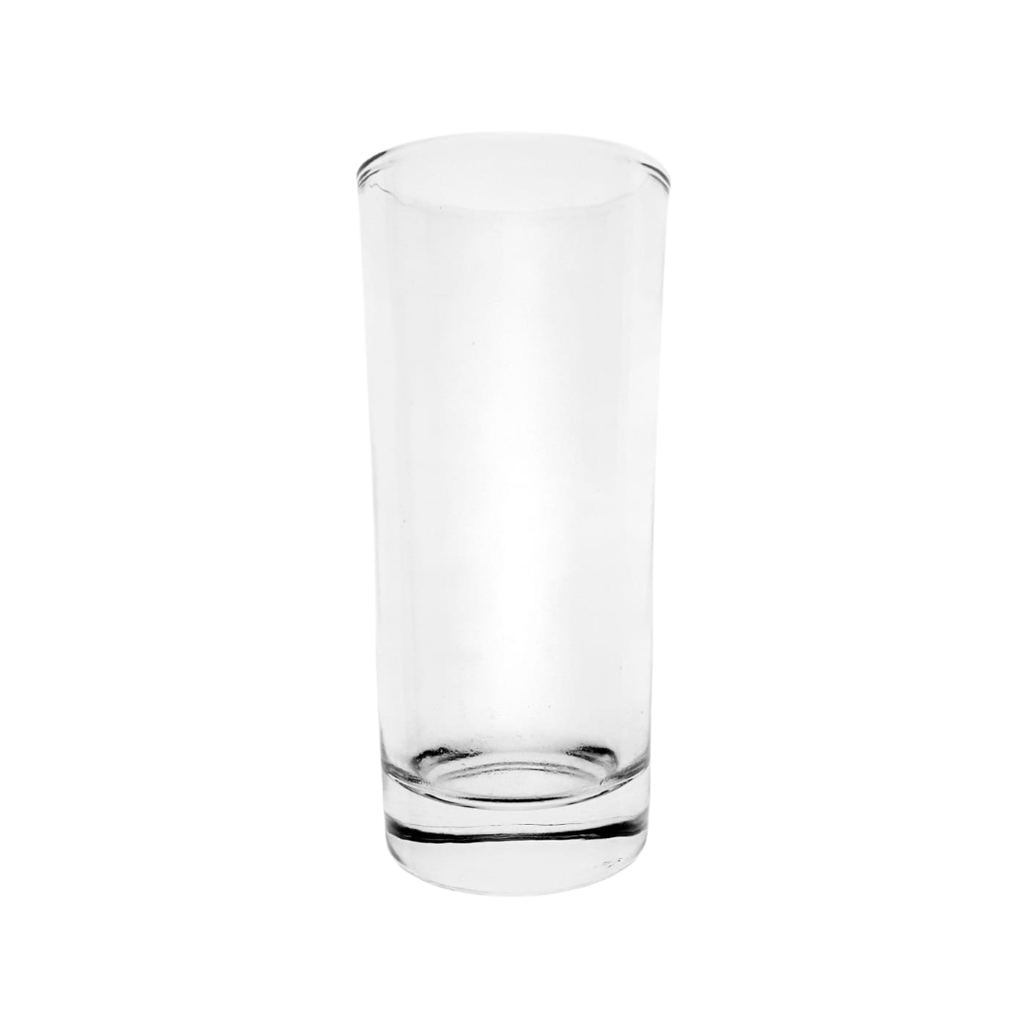 (YJA-1010) HI BALL GLASS TUMBLER 220ML YUJING (HEIGHT 13.5CM,MOUTH DIAMETER 6CM)