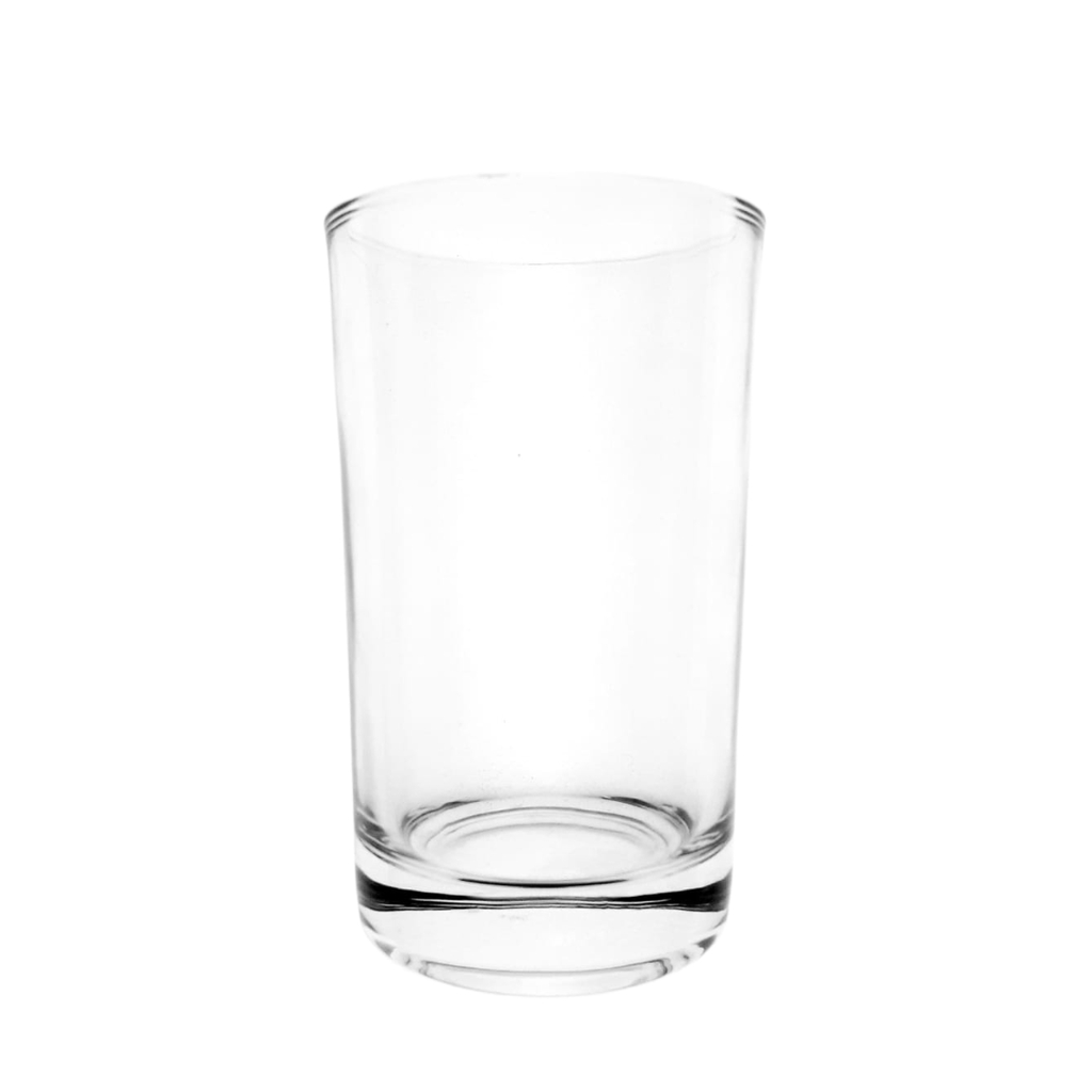 (YJA-1009) GLASS TUMBLER 200ML YUJING (HEIGHT 10.5CM,MOUTH DIAMETER 6CM)
