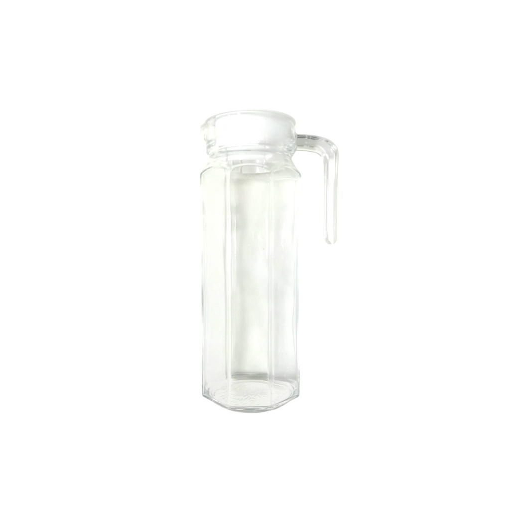 GLASS WATER JUG L2060401 2598-400 (volume: 1100ml, height: 24cm, diameter: 8.3cm) EH1003-2 (J-3)