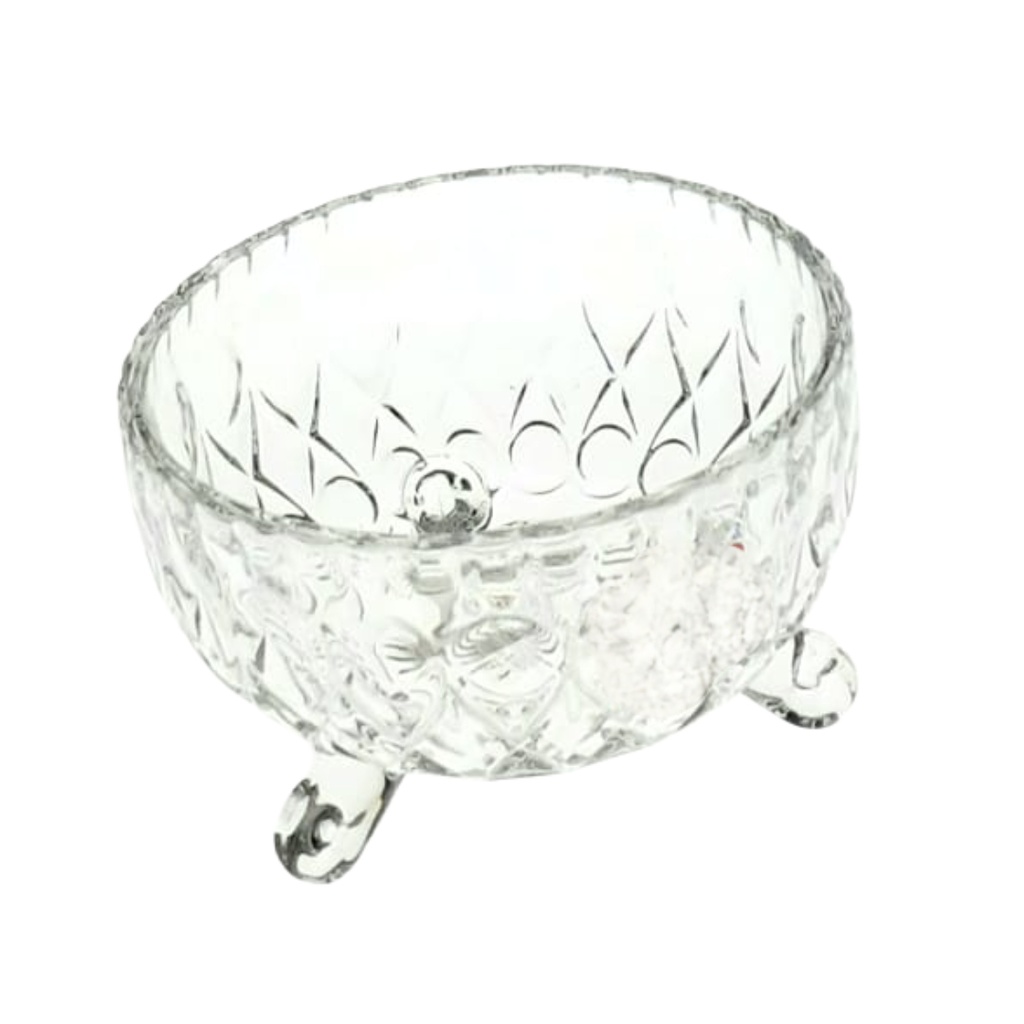 GLASS BOWL SET 6PCS YJSK-2303-1 (HEIGHT 6CM, DIAMETER 9.8CM)