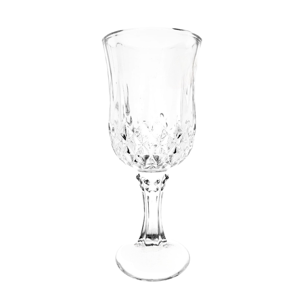 WINE GLASS SET (6PCS) 160ML  YJSK- 3202 (HEIGHT: 16.5CM, DIAMETER: 6.5CM)