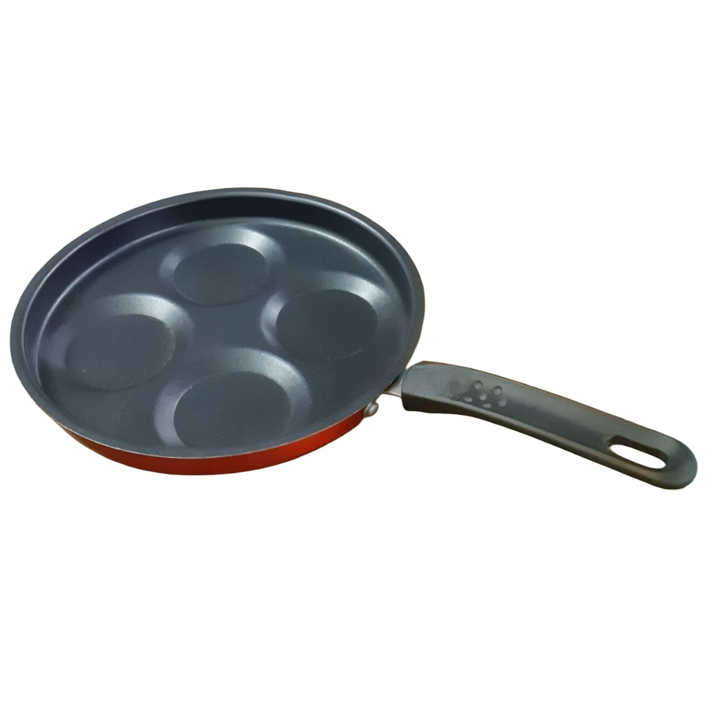 N/S EGG PAN (4 BULLS EYE) 24CM (TRISTAR) 