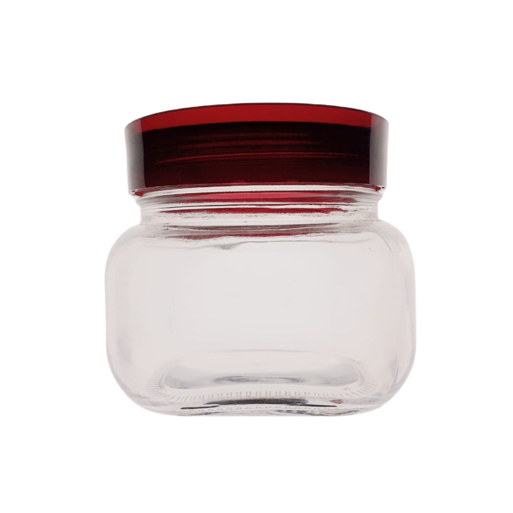 HMFG56S-500 GLASS JAR 500ML (J-3) (HEIGHT 10CM, M/ DIAMETER 9CM)