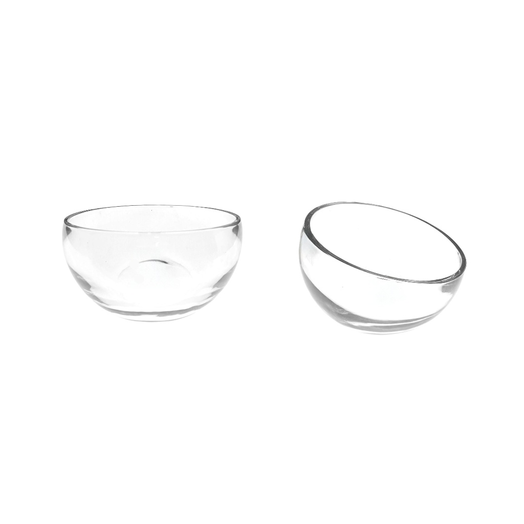 GLASS BOWL YJW-2019-6 (HEIGHT 8CM DIAMETER 15.5CM