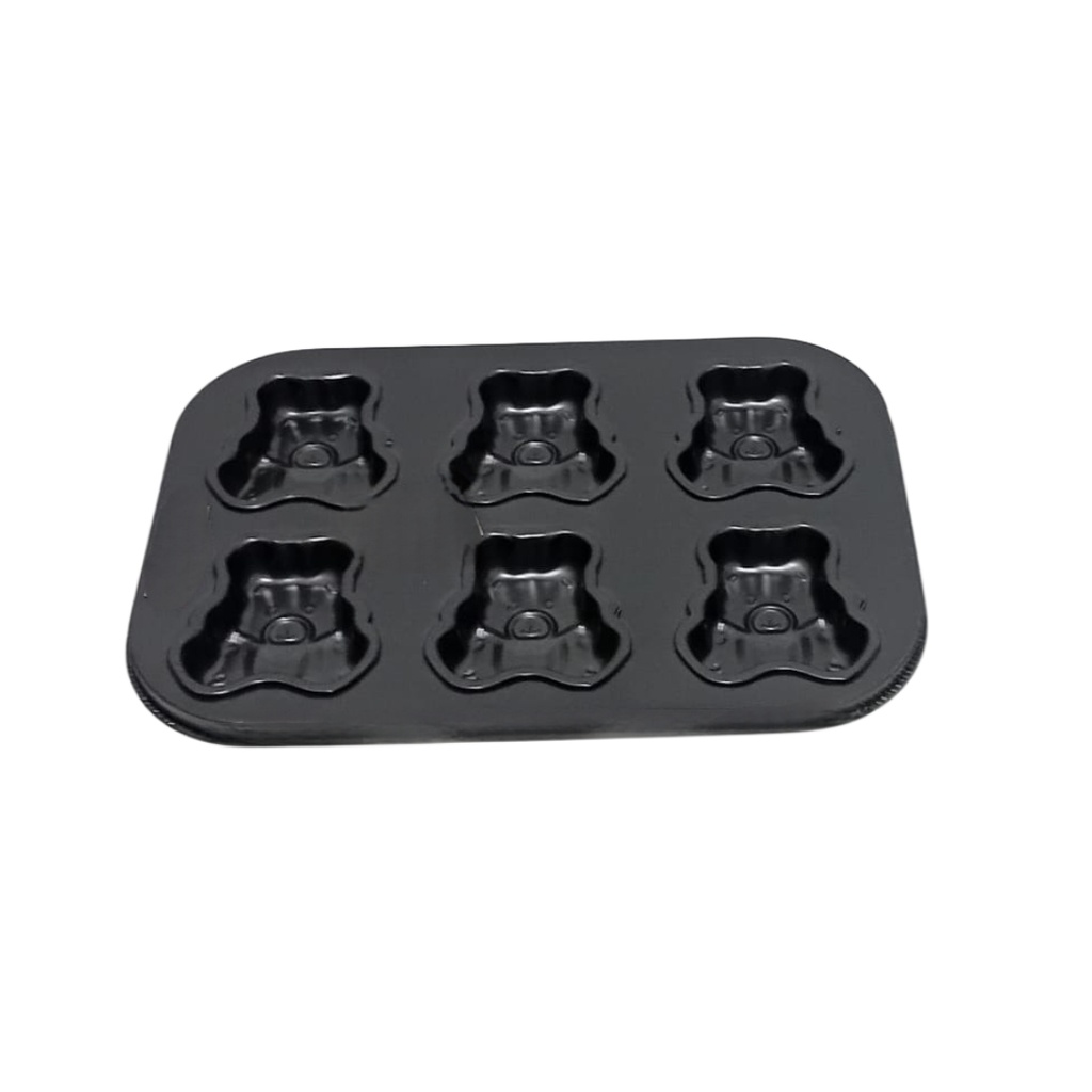 816-18 N/S MUFFIN TRAY 6*1 DESIGN