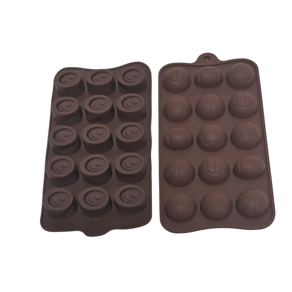 [1032027] CHOCOLATE MOULD LOLLIPOP ROUND SHAPE