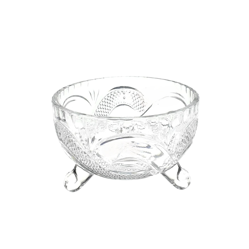 GLASS BOWL 6PCS TG-24/L6 (HEIGHT: 6CM, DIAMETER: 9.8CM)
