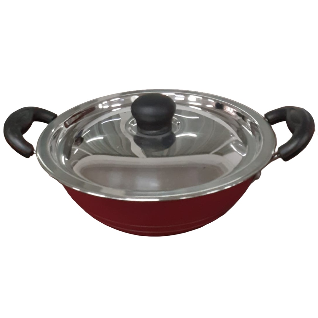 N/S HOPPER PAN DEEP (DOUBLE HANDLE)