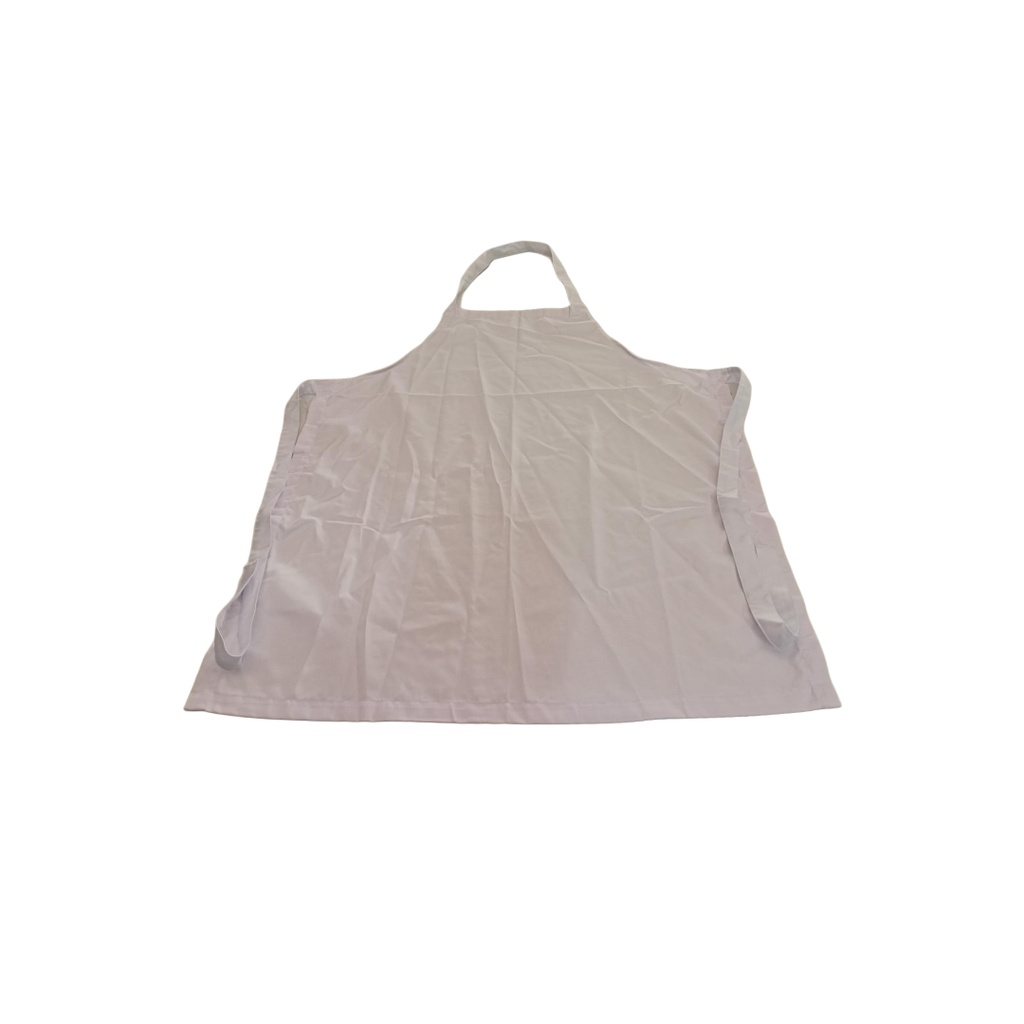 COTTON  WHITE APRON FULL