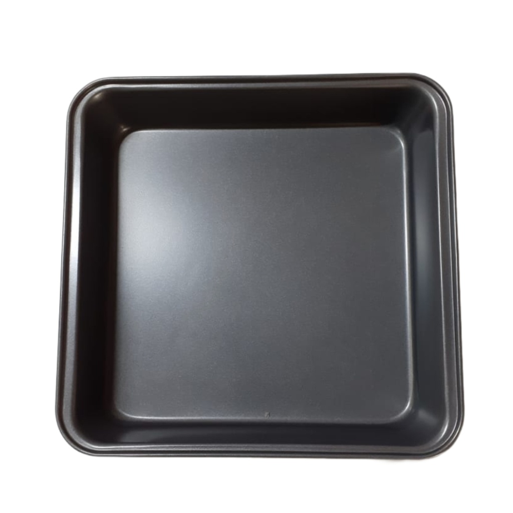 195-1 N/S CAKE TRAY (SQUARE) (LENGTH: 25CM, WIDTH: 24.3CM, HEIGHT: 5CM)