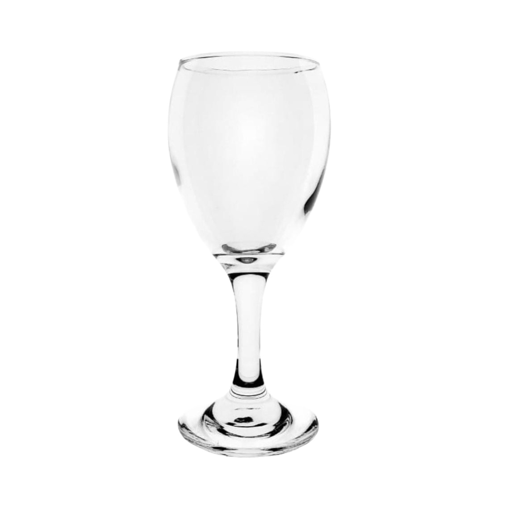 GL3966 WINE STEM GLASS 195ML GLORICA
(HEIGHT 16CM, MOUTH DIAMETER 6CM)