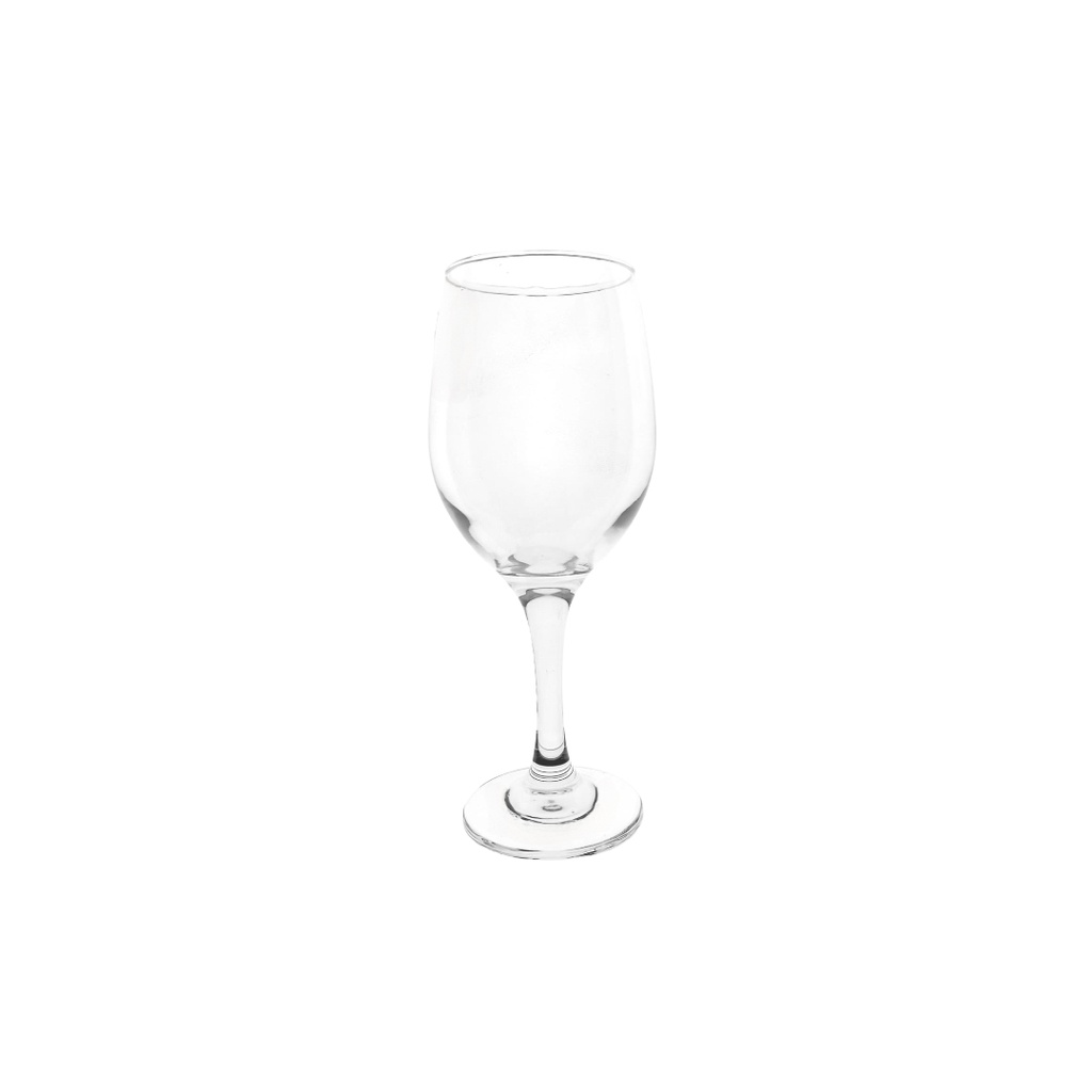 GL3057 WINE STEM GLASS 330ML  DELI
(HEIGHT 20CM, MOUTH DIAMETER 6.2CM)