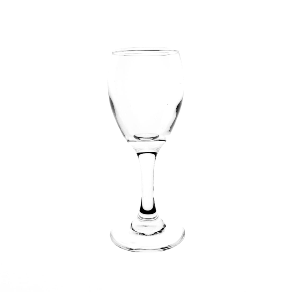 GL3988 WINE GLASS  85ML (HEIGHT 13.3CM DIAMETER 4.6CM) 