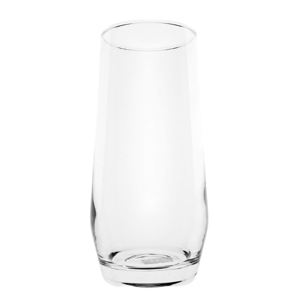 (3614) GLASS TUMBLER 325ML
(HEIGHT 14.5CM, MOUTH DIAMETER 5.3CM)