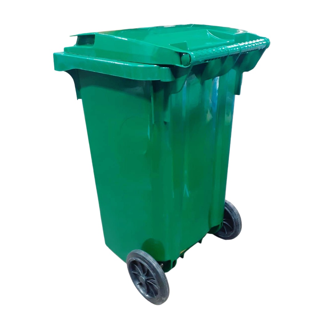 TRASH BIN 120L  GREEN