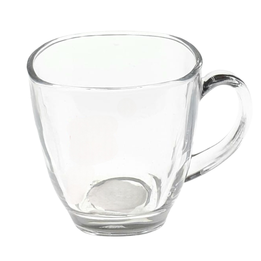 YJZB2402 GLASS TEA CUP 180ML (HEIGHT 7.5CM, DIAMETER 7.6CM)