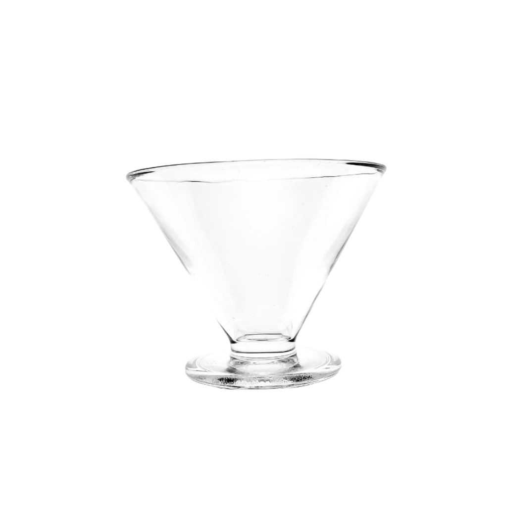 YJZJ6801-1 GLASS ICE CREAM CUP 6PCS 150ML 