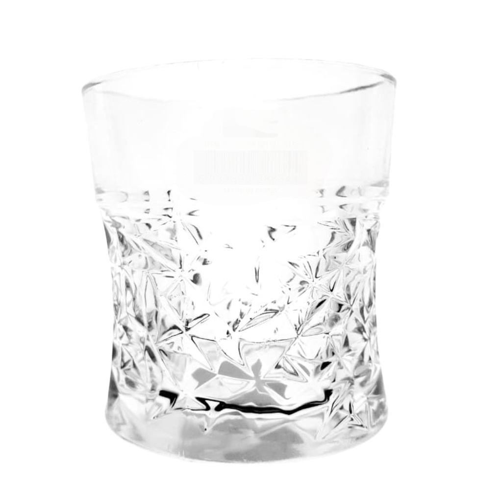 DSKB101-2 GLASS TUMBLER 6PCS 315ML (HEIGHT 9.2CM, DIAMETER 8.4CM)