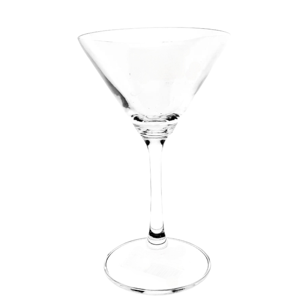 S81MN15 IDELTA MARTINI GLASS 135ML 6PCS (HIGHT 15.3CM, DIAMETER 9.5CM)