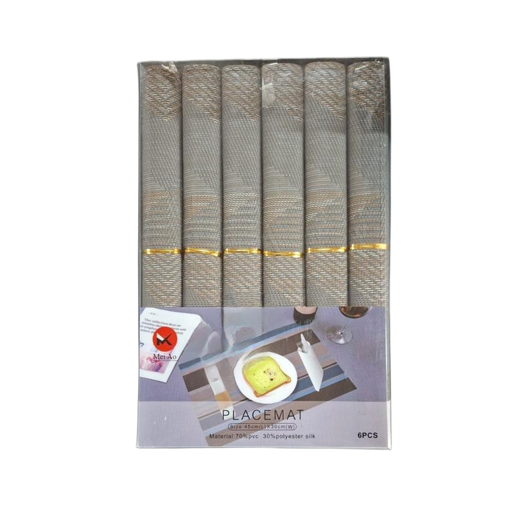0729-6 MEAL MAT 6+6