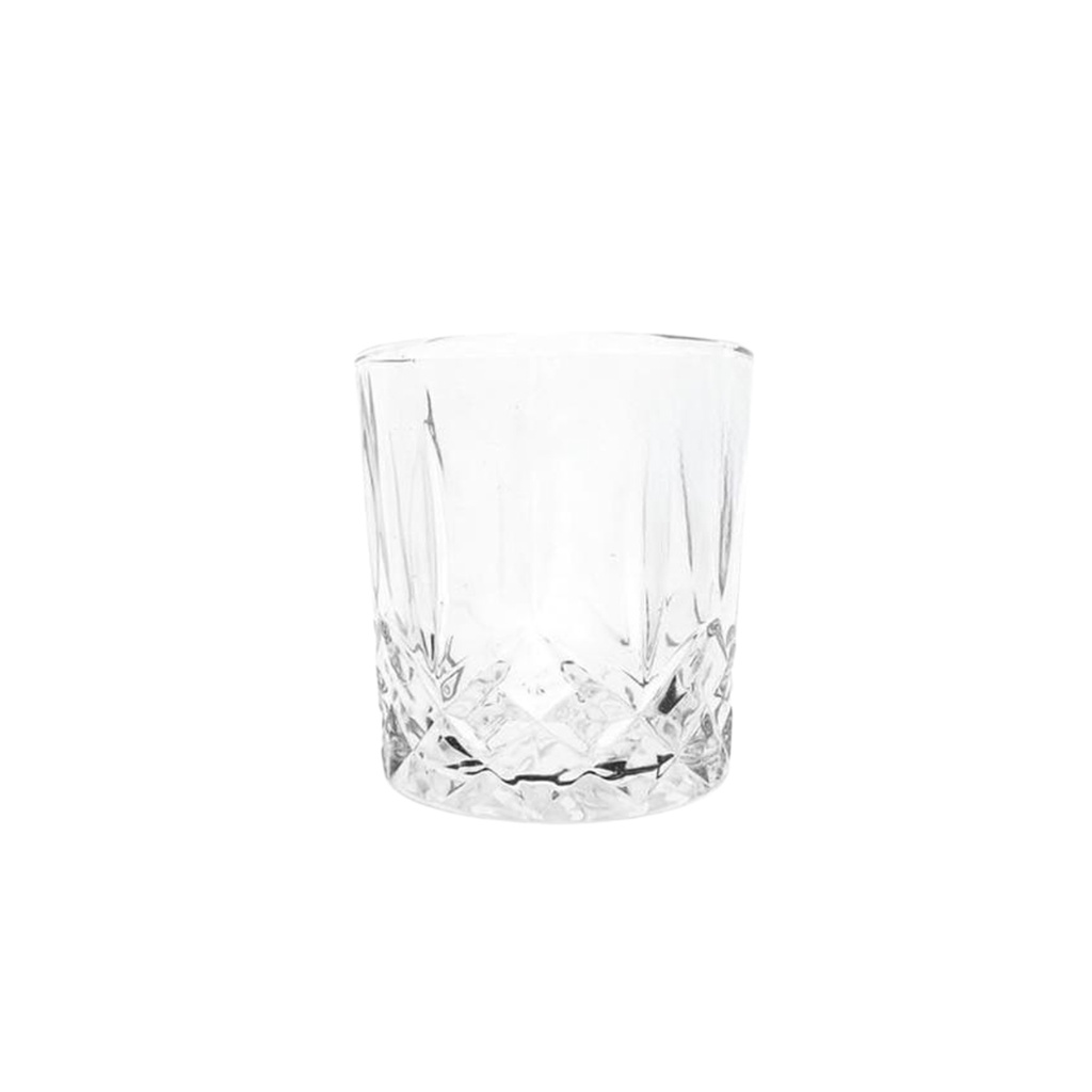 DSKB036-2 ROCK GLASS TUMBLER 6PCS 330ML (HEIGHT 9.2CM, DIAMETER 8.4CM)