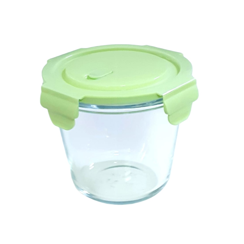 167-23 BOROCILICATE GLASS CONTAINER 700ML (HEIGHT 11.5CM, DIAMETER 13.4CM)