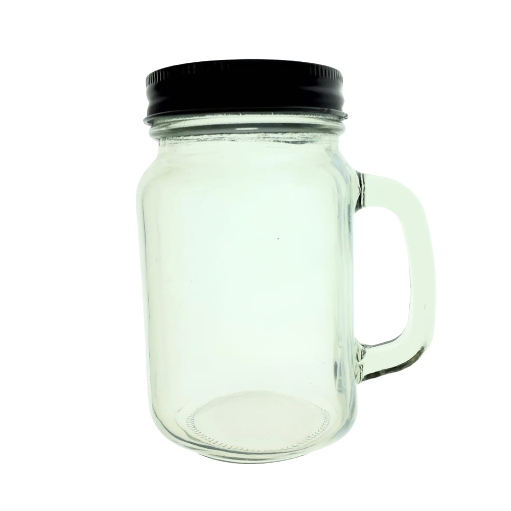 MJ400 GLASS MASON JAR 425ML
