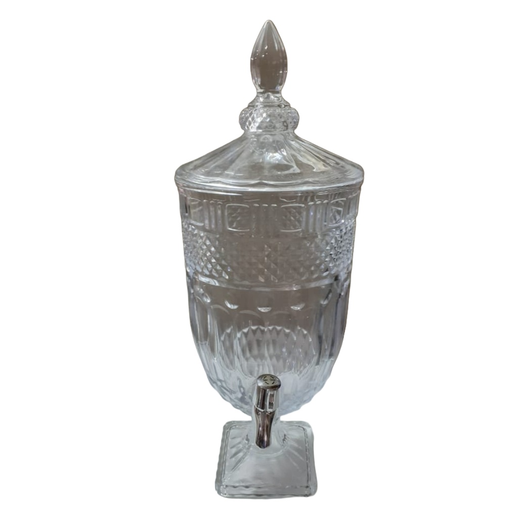 [1038345] GLASS JUICE DISPENSER 5LTR