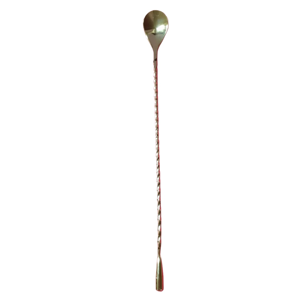 832-7 COCKTAIL SPOON GOLD 