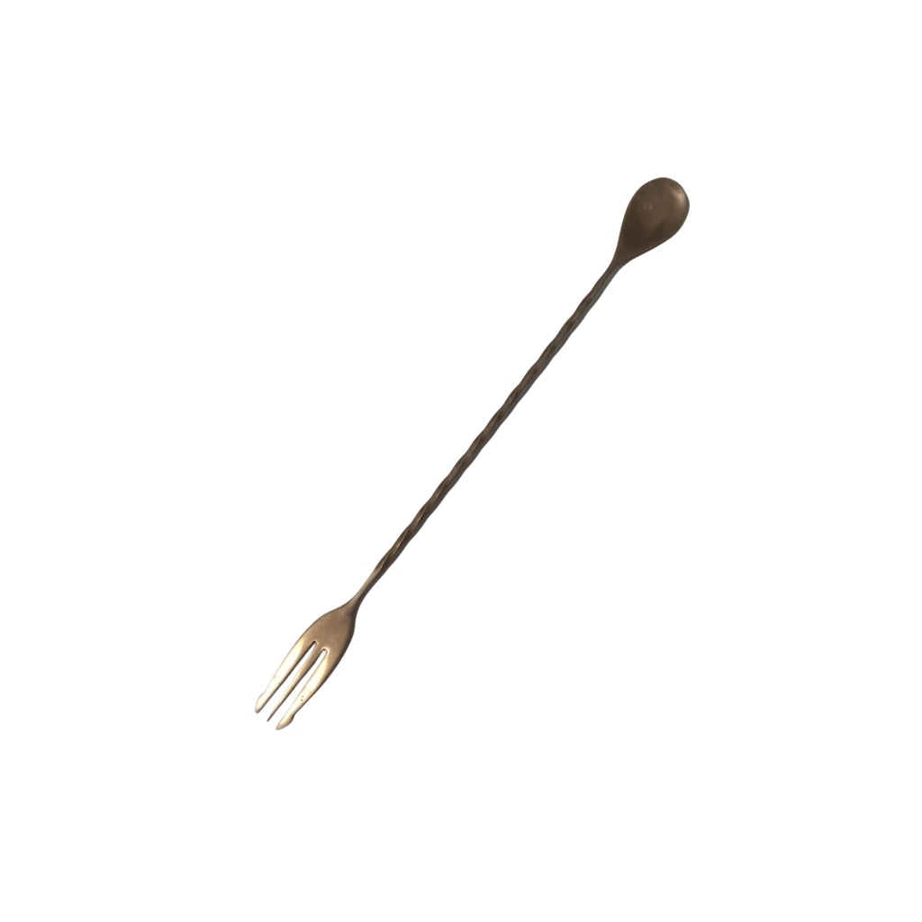 832-5 COCKTAIL SPOON ROSE GOLD 