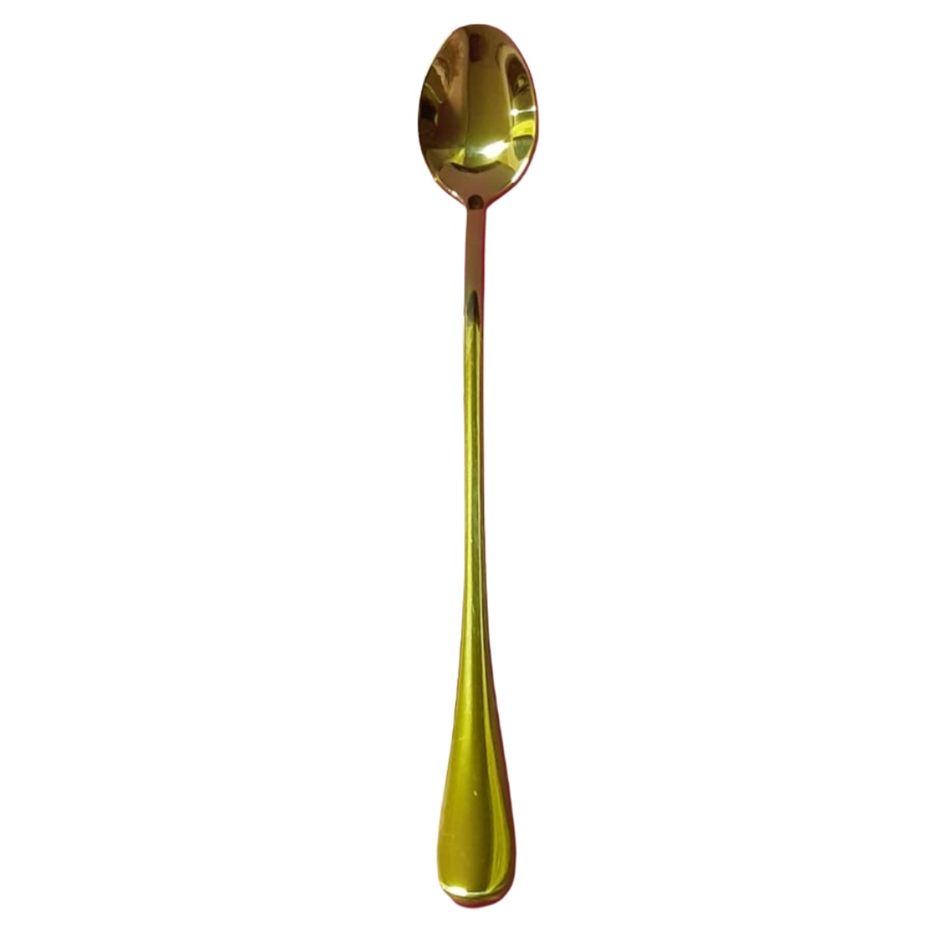 18/10 G1810-8 LONG TEA SPOON GOLD