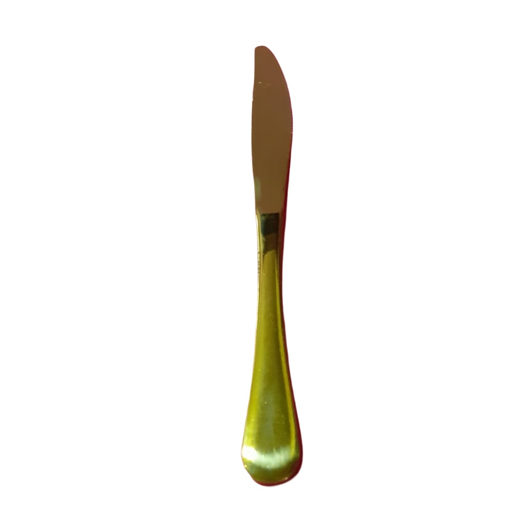 G1810-13 DESSERT KNIFE GOLD 18/10