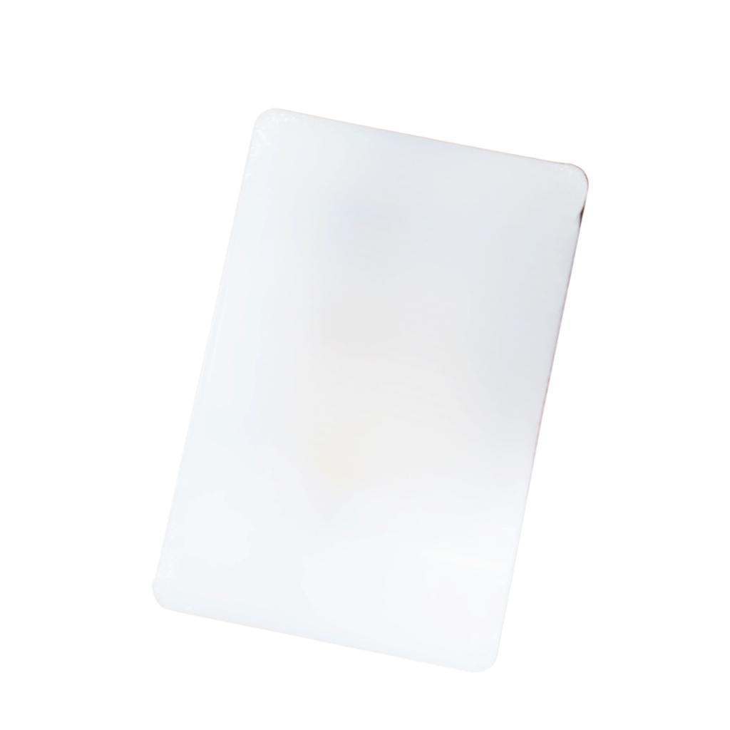 1637-3  PL CUTTING BOARD WHITE 45*30*1.5CM