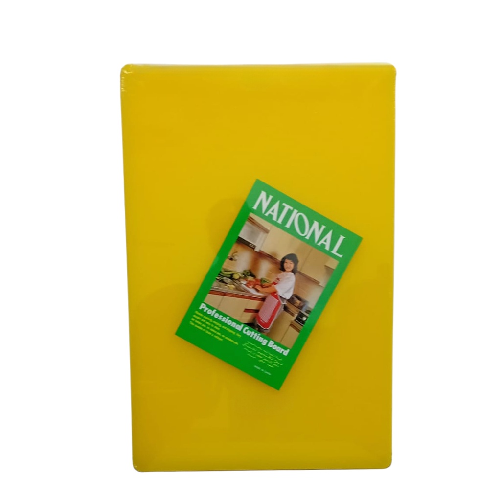 1637-1 PL CUTTING BOARD YELLOW 60*40*1.5CM