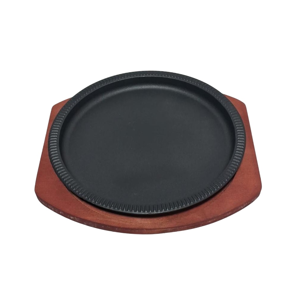 6828-2 SIZZLING PLATE BROWN MD (25.5CM )