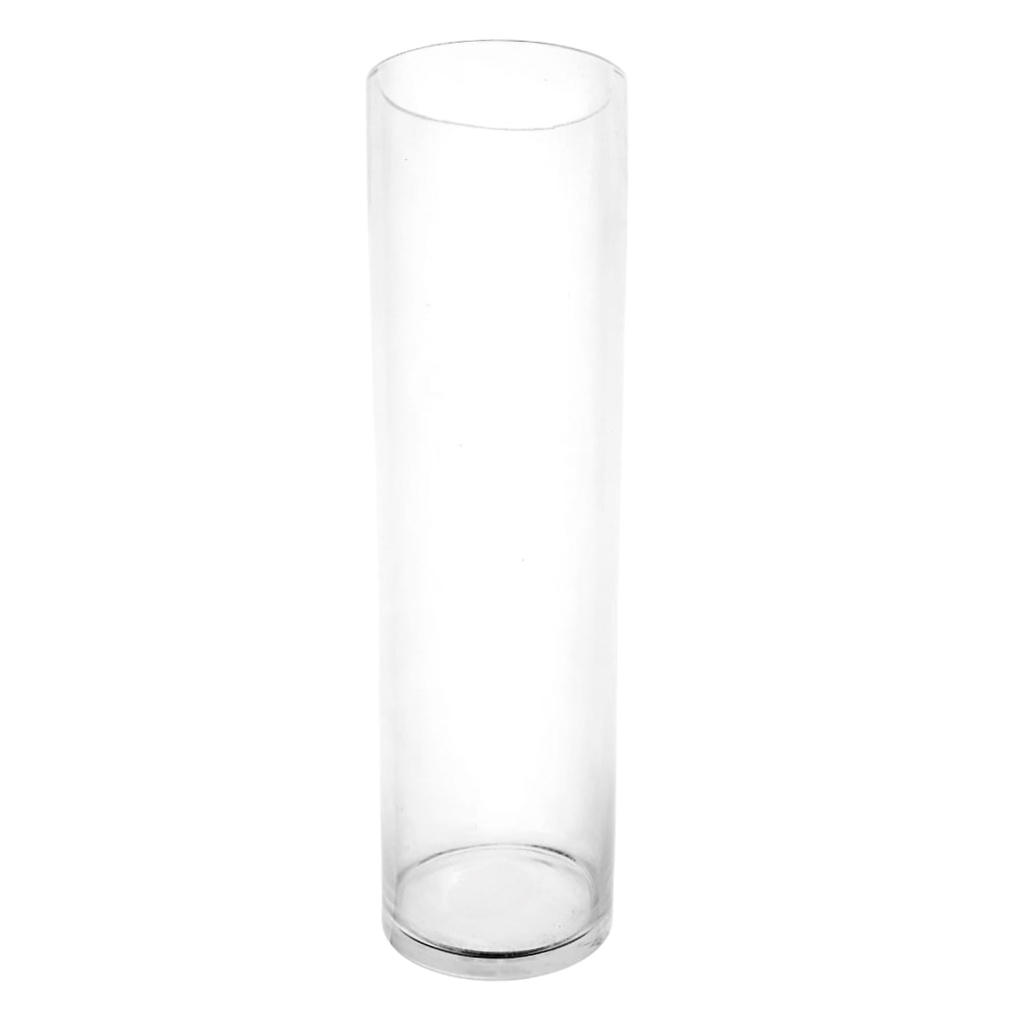 SYHA04 GLASS VASE (HEIGHT: 45CM, DIAMETER: 12CM)